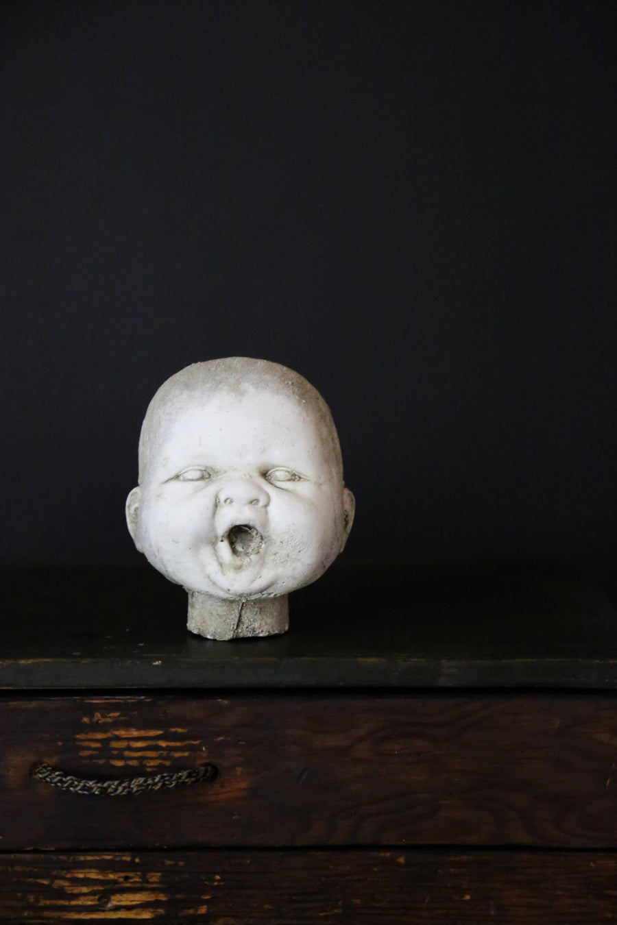 ceramic doll head, large