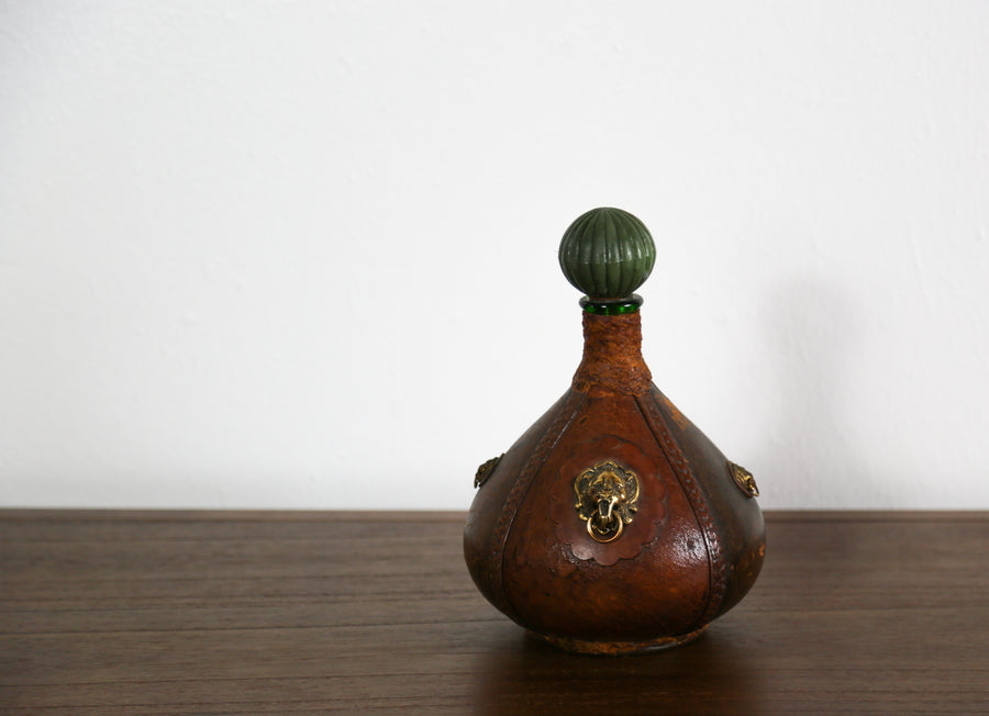 leather decanter