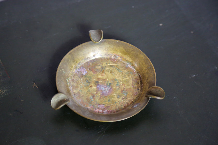 bronze ashtray